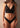 Long Lace Triangle Bralette - Liquorice Therapy
