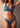 Lace Thong - Teal Tide