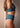 High Waist Brazilian - Teal Tide